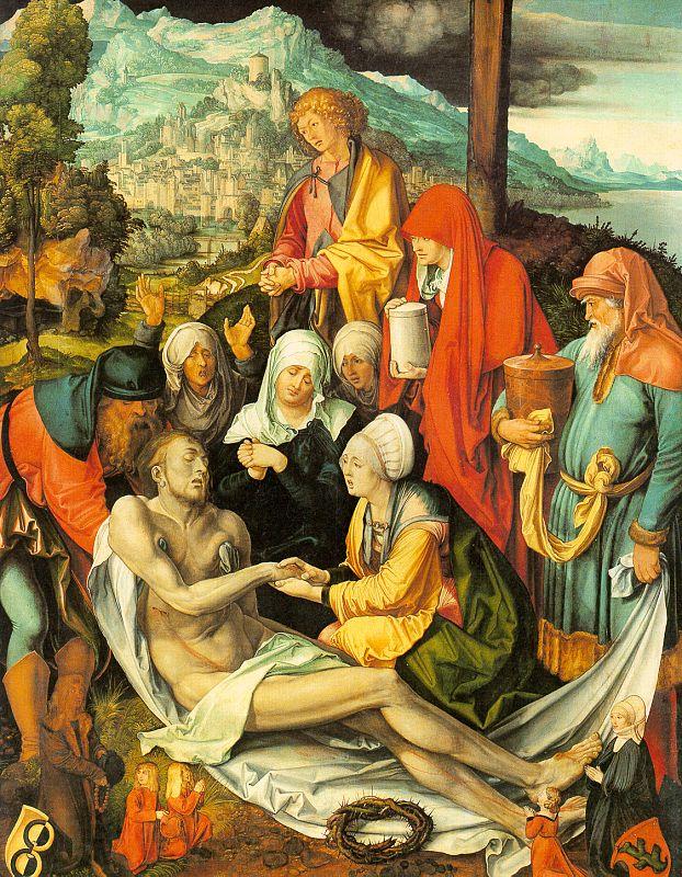 Albrecht Durer Lamentations Over the Dead Christ Germany oil painting art